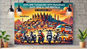 Explore Tumakuru with Ease: Top Bike and Car Rentals by Motoshare