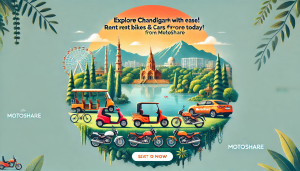 Discover Chandigarh with Motoshare: Top Places to Explore with Seamless Bike & Car Rentals