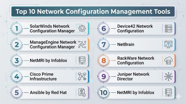 Network Configuring Tools Top 10 Network Configuration Management: Features, Pros, Cons ...