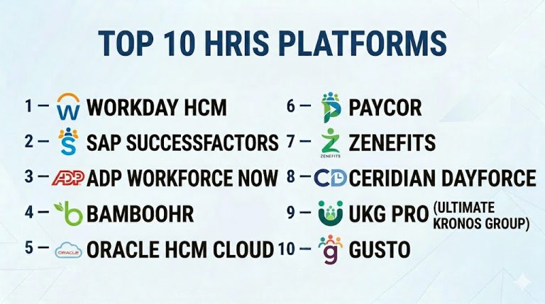Top 10 HRIS Platforms: Features, Pros, Cons & Comparison – My Hospital Now