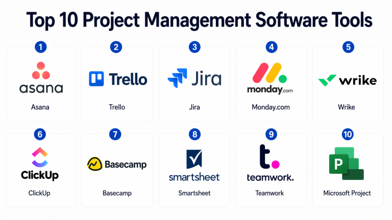 Top 10 Project Management Software: Features, Pros, Cons & Comparison ...