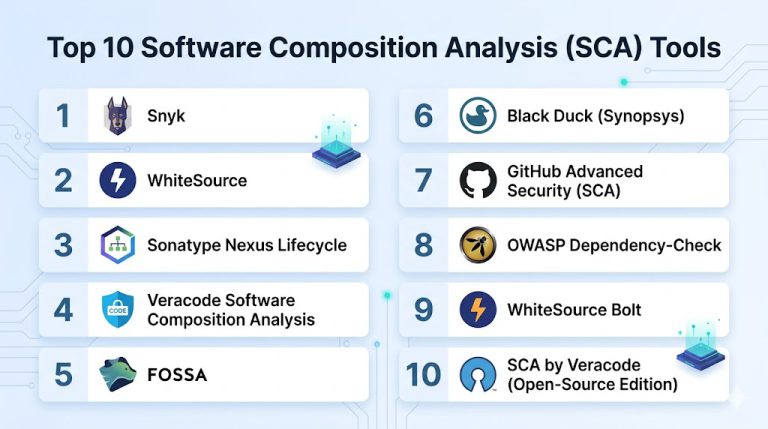 Top 10 Software Composition Analysis (SCA) Tools: Features, Pros, Cons ...