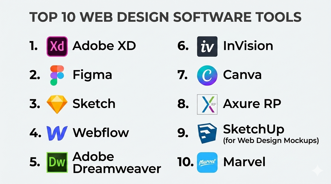 Software For Web Design Top 10 Web Design Software: Features, Pros, Cons & Comparison – My ...