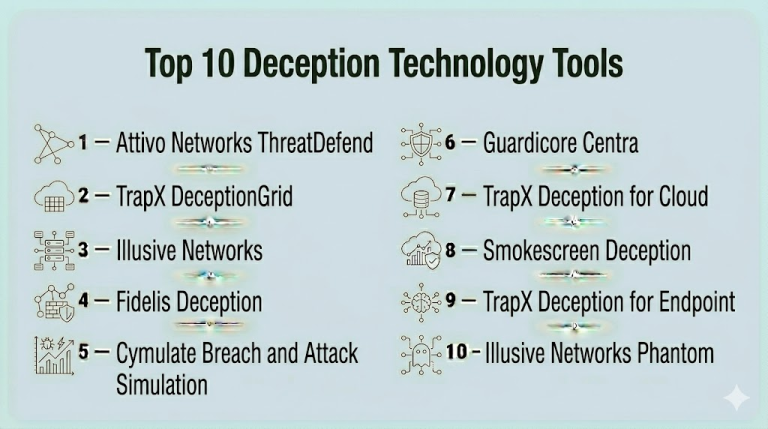 Deception Computer Top 10 Deception Technology Tools: Features, Pros, Cons & Comparison ...