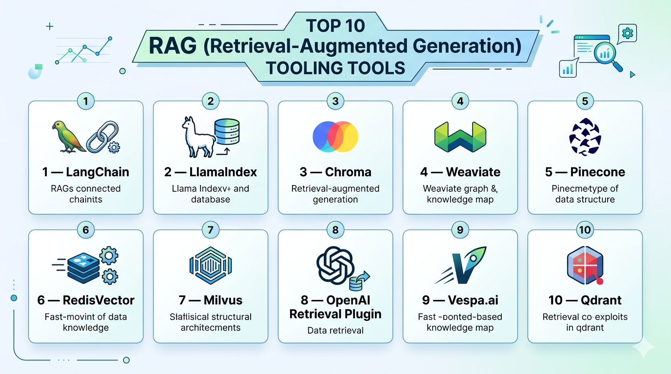 Top 10 RAG (Retrieval-Augmented Generation) Tooling: Features, Pros ...