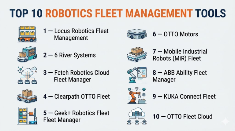 Top 10 Robotics Fleet Management Tools: Features, Pros, Cons ...