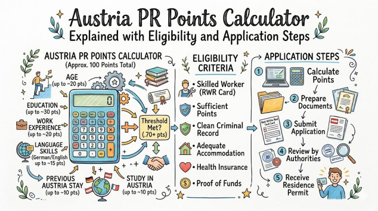Pr Point Table Austria PR Points Calculator Explained with Eligibility and Application ...