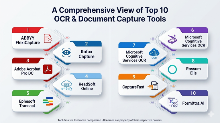 Top 10 OCR & Document Capture Software: Features, Pros, Cons ...