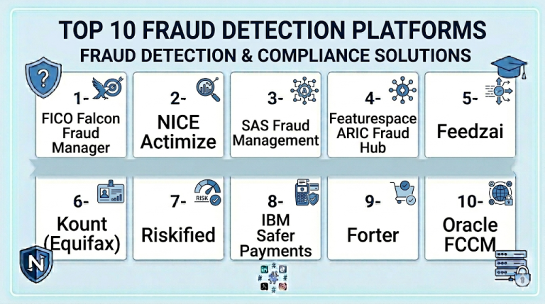 Top 10 Fraud Detection Platforms: Features, Pros, Cons & Comparison ...
