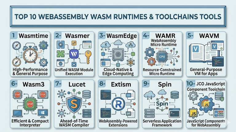 Top 10 WebAssembly WASM Runtimes & Toolchains: Features, Pros, Cons ...