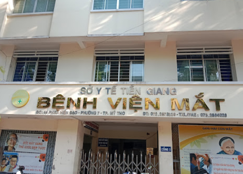 Bệnh viện Mắt Tiền Giang - Cổng khám bệnh